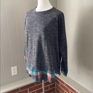 Eg Fashion Top New Condition Gray XL